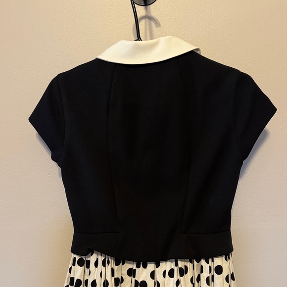 Black and White Polka Dot Dress - Picture 5 of 6